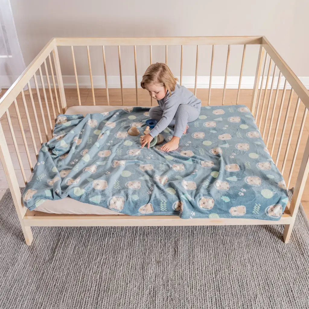 [88814] COBERTOR BABY LIGERO FOREST