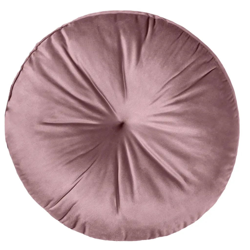 [88500] COJÍN CIRCULAR VELVET LILA